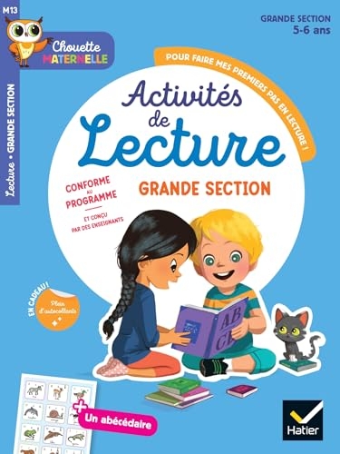 Maternelle Activités de lecture Grande Section - 5 ans: Chouette entrainement Par Matière