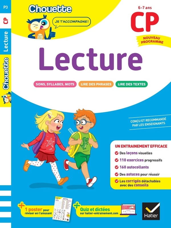 Lecture CP - Cahier de soutien nouveau programme: Leçons et exercices corrigés