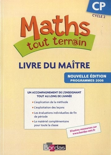 Maths tout terrain CP • Livre du maître (édition 2010)