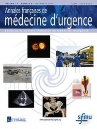 Annales françaises de médecine d'urgence Vol. 11 n° 6 - Novembre 2021