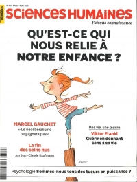 Sciences Humaines n°380 : Qu'est-ce qui nous relie à notre enfance ? - Juillet Aout 2025