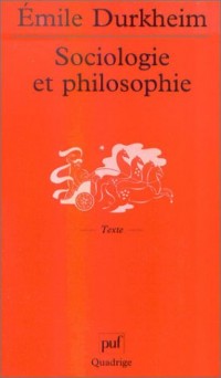 Sociologie et philosophie