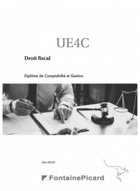 Droit fiscal DCG UE4 : Livre du professeur