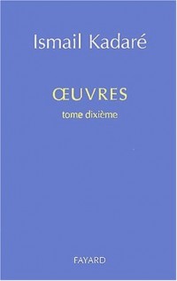 Oeuvres complètes, tome 10