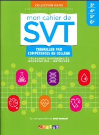 Mon cahier de SVT Collège - cahier