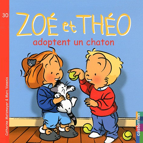 Zoé et Théo adoptent un chaton