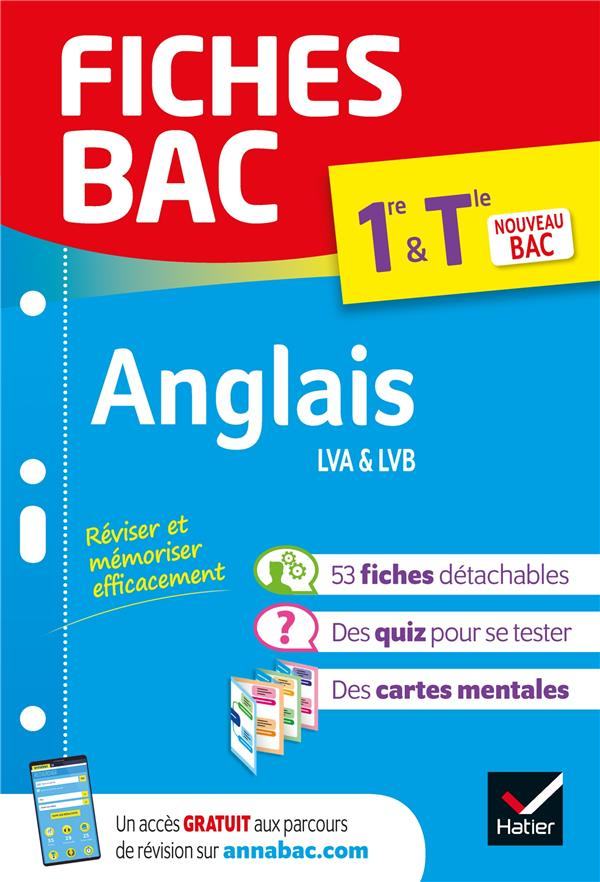 Fiches Bac Anglais 1re/Tle (Tronc Commun)