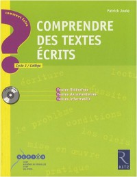 Comprendre des textes écrits (+ CD-Rom)