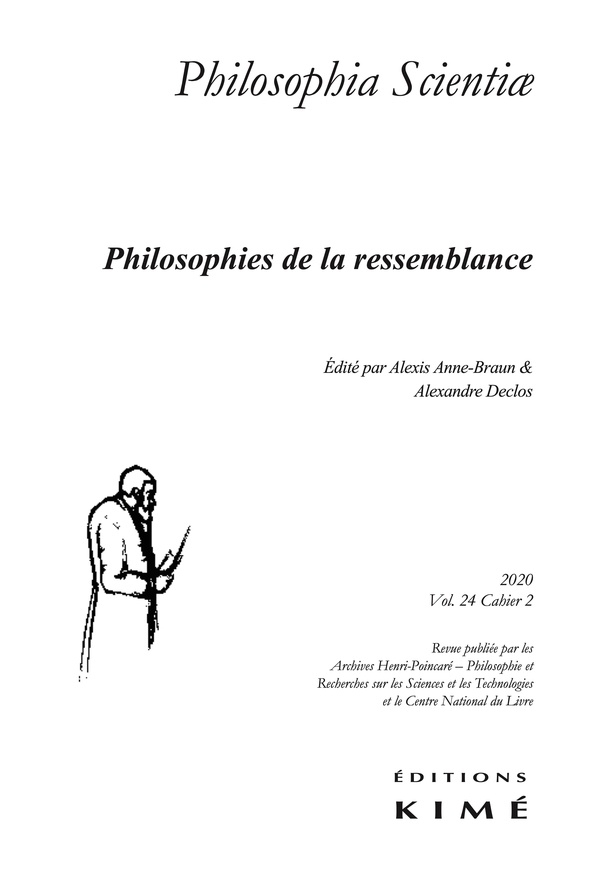 Philosophia Scientiae Vol. 24/2 - Philosophies de la Ressemblance