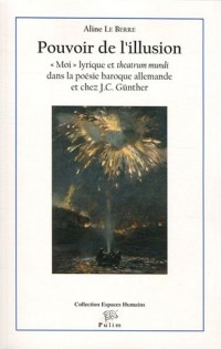 Pouvoir de l'Illusion. Moi Lyrique et Theatrum Mundi Dans la Poes Ie Baroque Allemande et Chez J