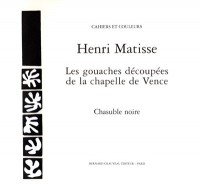 Les Gouaches Decoupees de la Chapelle de Vence - Chasuble Noire