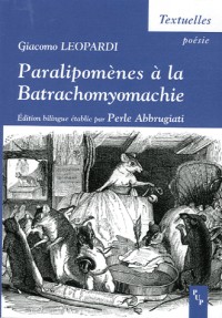 Paralipomènes à la Batrachomyomachie