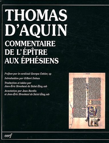 Commentaire de l'épître aux Ephésiens