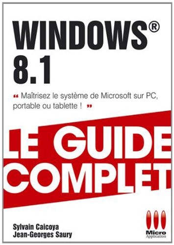 Guide complet Windows 8.1