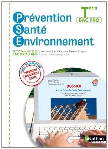 Prévention Santé Environnement Tle Bac Pro