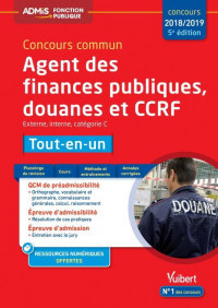 Concours commun Agent des finances publiques, douanes et CCRF - Catégorie C - Tout-en-un - Concours 2018-2019