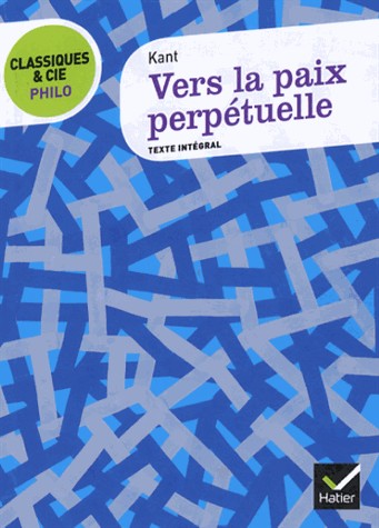 Vers la paix perpétuelle
