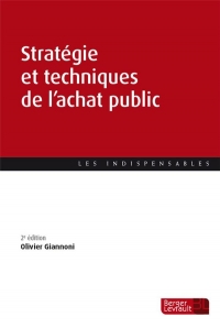 Stratégie et techniques de l'achat public (2e éd.)