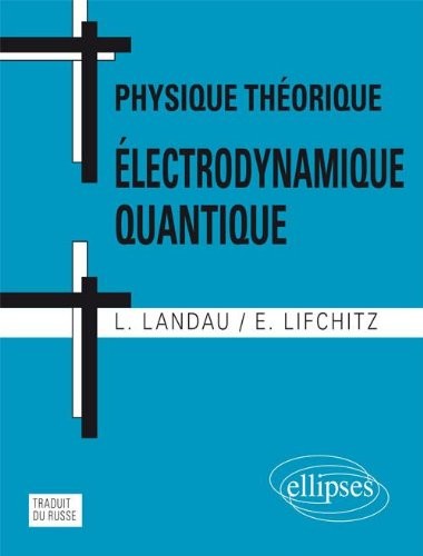 Physique Théorique Électrodynamique Quantique