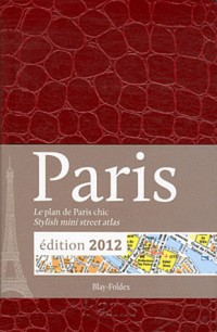Paris : Le plan de Paris chic rouge