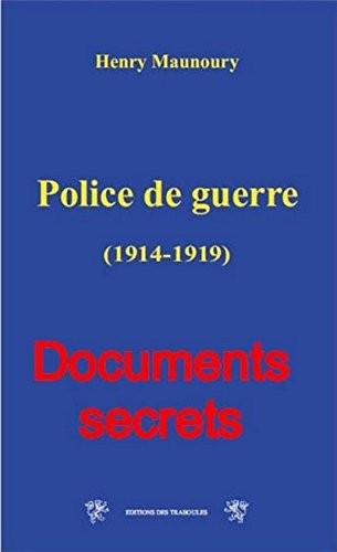 Police de guerre 1914 1919