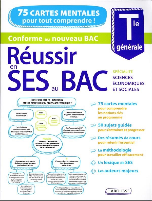 Réussir l'épreuve de spécialité SES au Bac - Tle générale