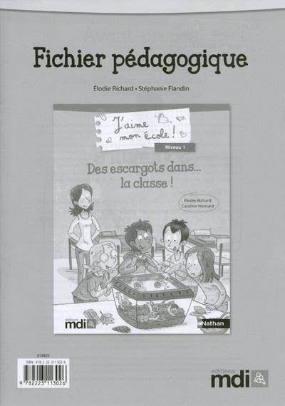 Fichier pédagogique Des escargots dans la classe ! - MDI