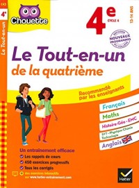 Chouette Le Tout-en-un 4e : nouveau programme (Chouette Entraînement Collège)