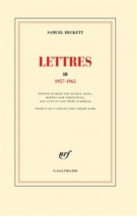 Lettres III: (1957-1965)