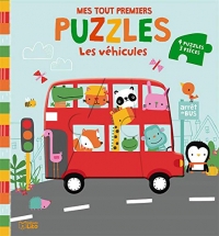 Mes tout premiers puzzles : Les véhicules - Dès 2 ans