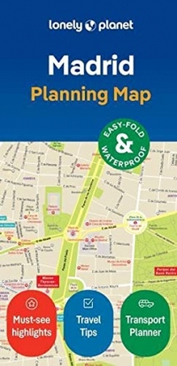 Lonely Planet Madrid City Map 2 2