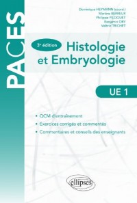 QCM et Exercices Corrigés et Commentés d'Histologie et Embryologie UE1