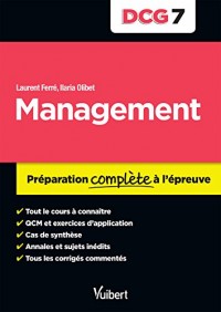 DCG 7. Management - Préparation complète à l'épreuve