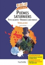 Poèmes saturniens, fêtes galantes, romances sans paroles (Verlaine) [Poche]