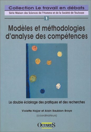 Modèles et méthodologies d'analyse des compétences