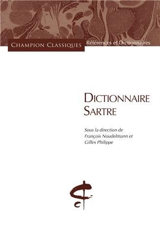 Dictionnaire Sartre