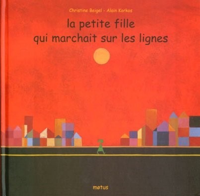 La petite fille qui marchait sur les lignes
