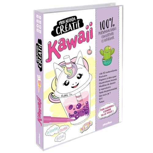 Mon agenda créatif Kawaii 2025-2026