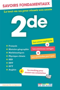 Savoirs fondamentaux - Seconde - Toutes les matières