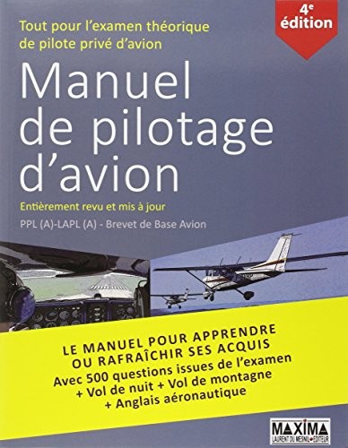 Manuel de pilotage d'avion 4e édition
