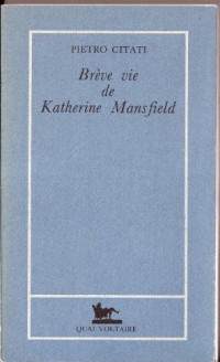 Breve vie de Katherine Mansfield
