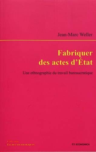 Fabriquer des actes d'Etat