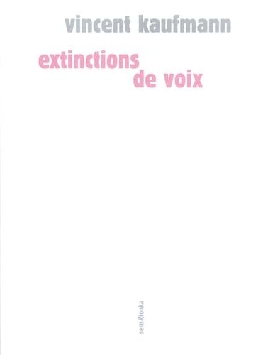 Extinctions de voix