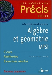 Algèbre et géométrie MPSI