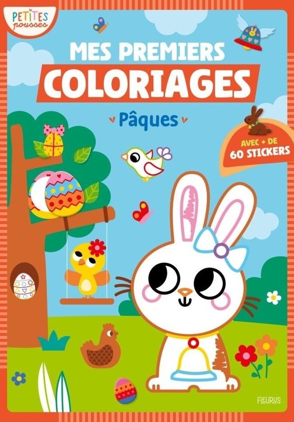 Mes premiers coloriages - Pâques
