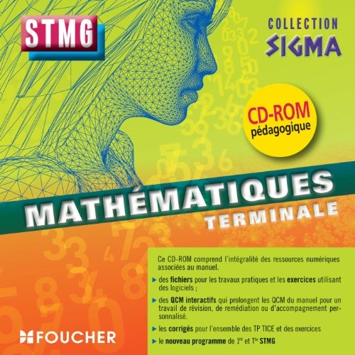 Sigma Mathématiques Tle Bac STMG CD-ROM