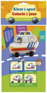 Colorie & joue: Voiture de police