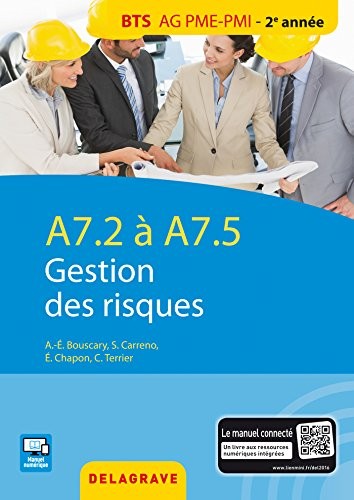 A7.2/A7.5 gestion des risques : BTS AG PME-PMI élève