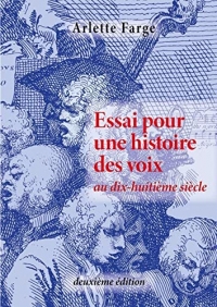 Essai pour une histoire des voix