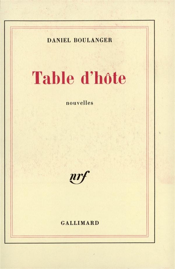 Table d'hôte